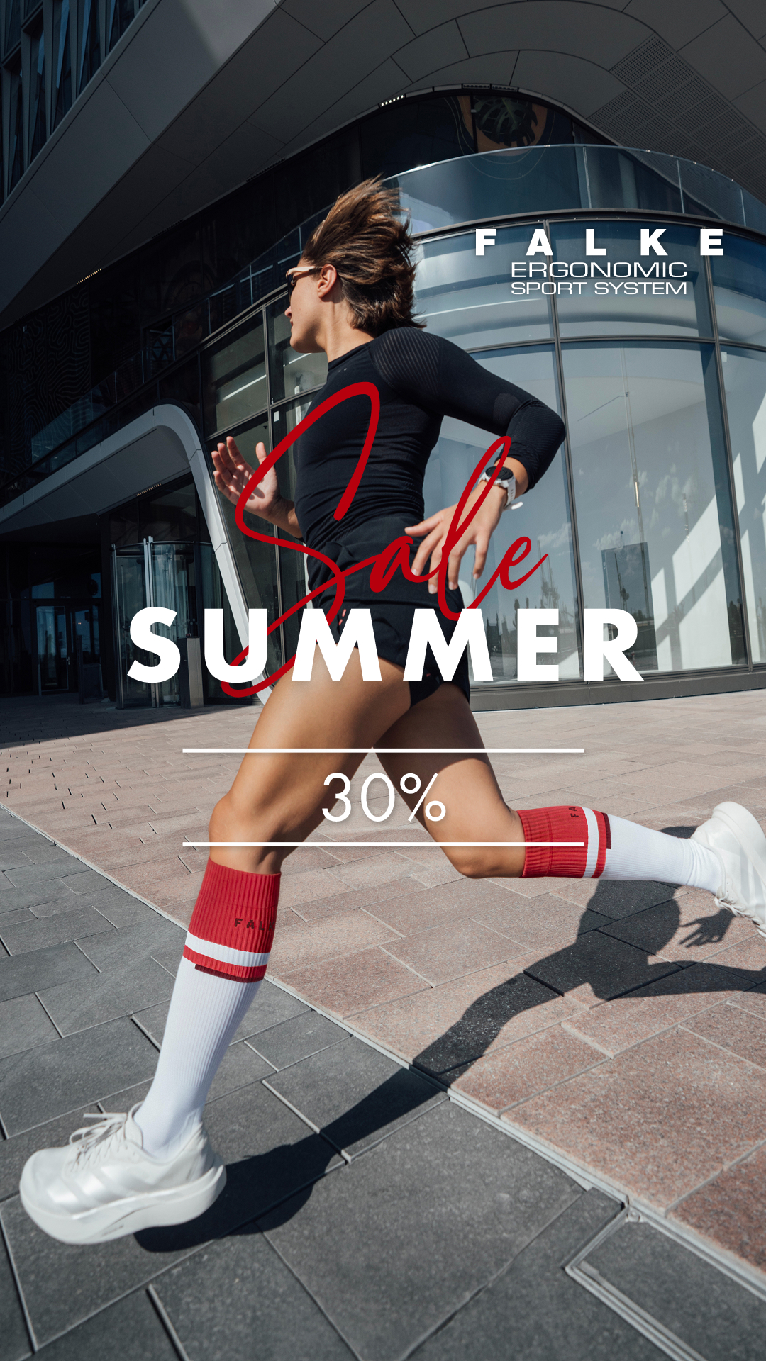 FALKE Ergonomic Sport System Facebook ad