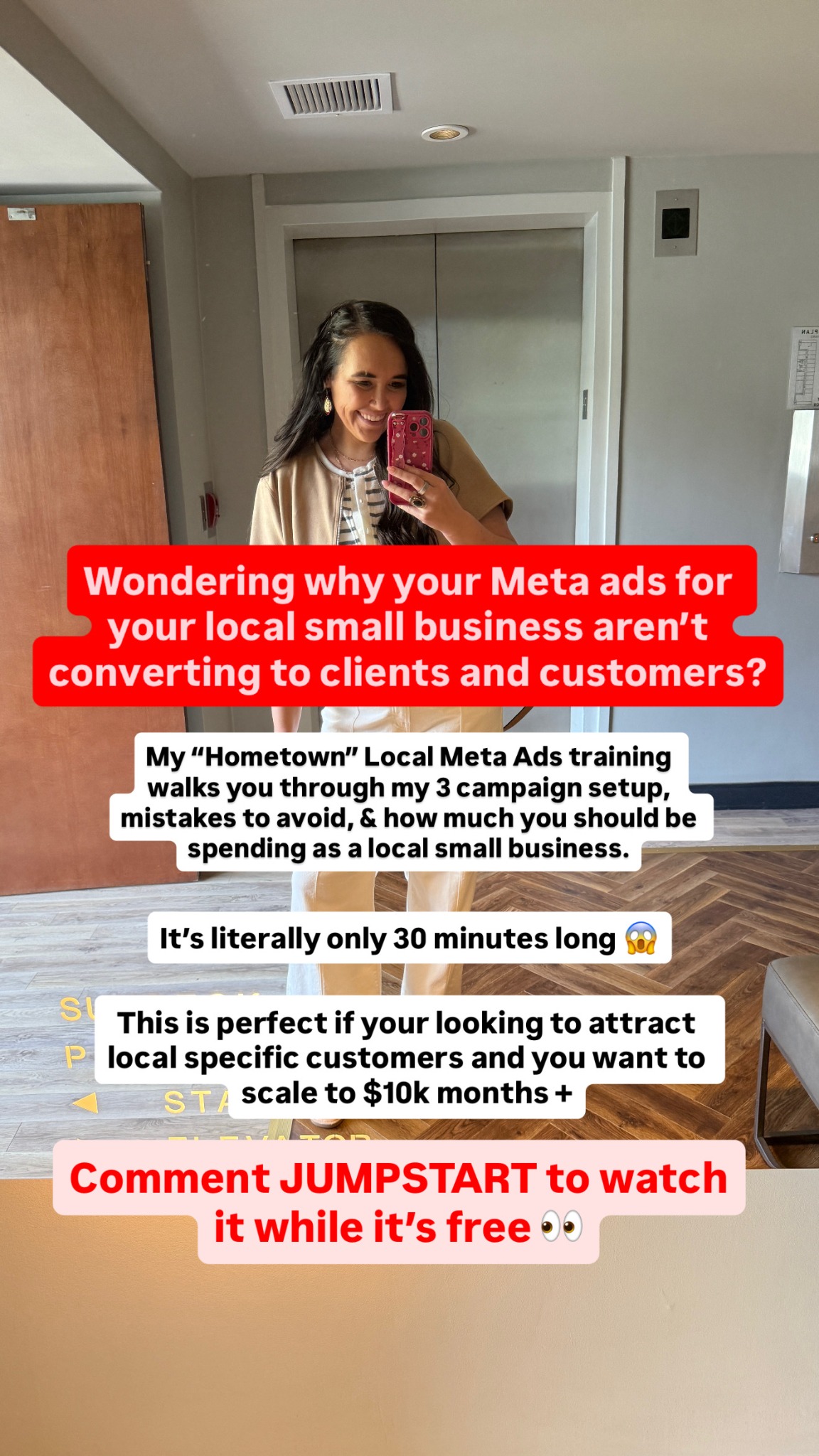 Nicole Eldridge Media - FB & IG Ads Facebook ad: Local Business Only {Free Meta Ads Training}