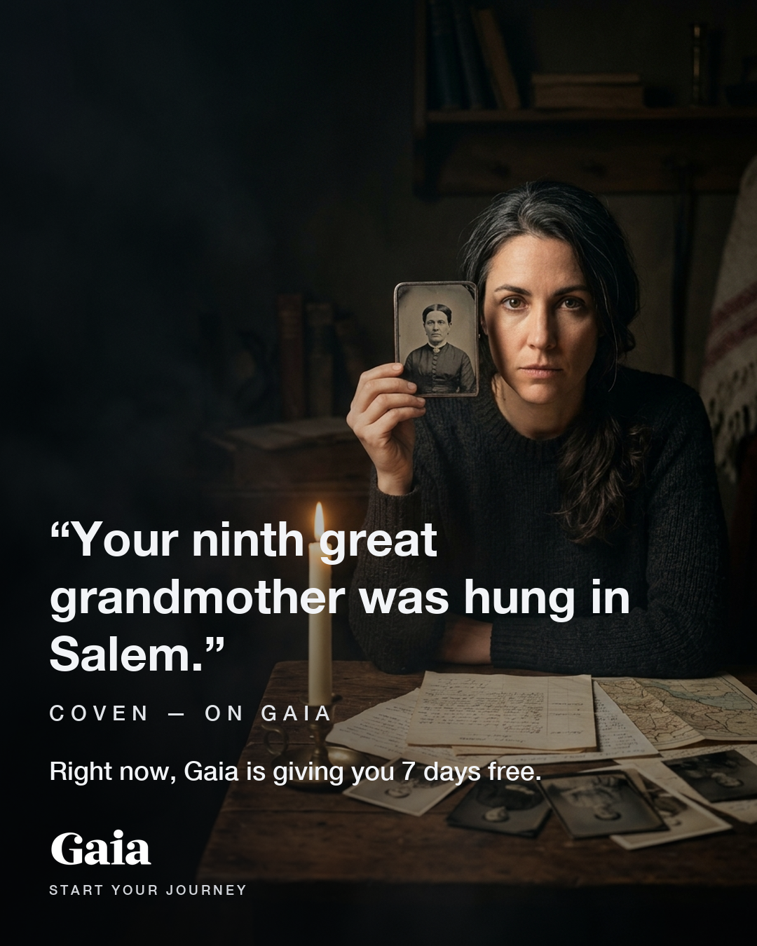 Gaia Facebook ad