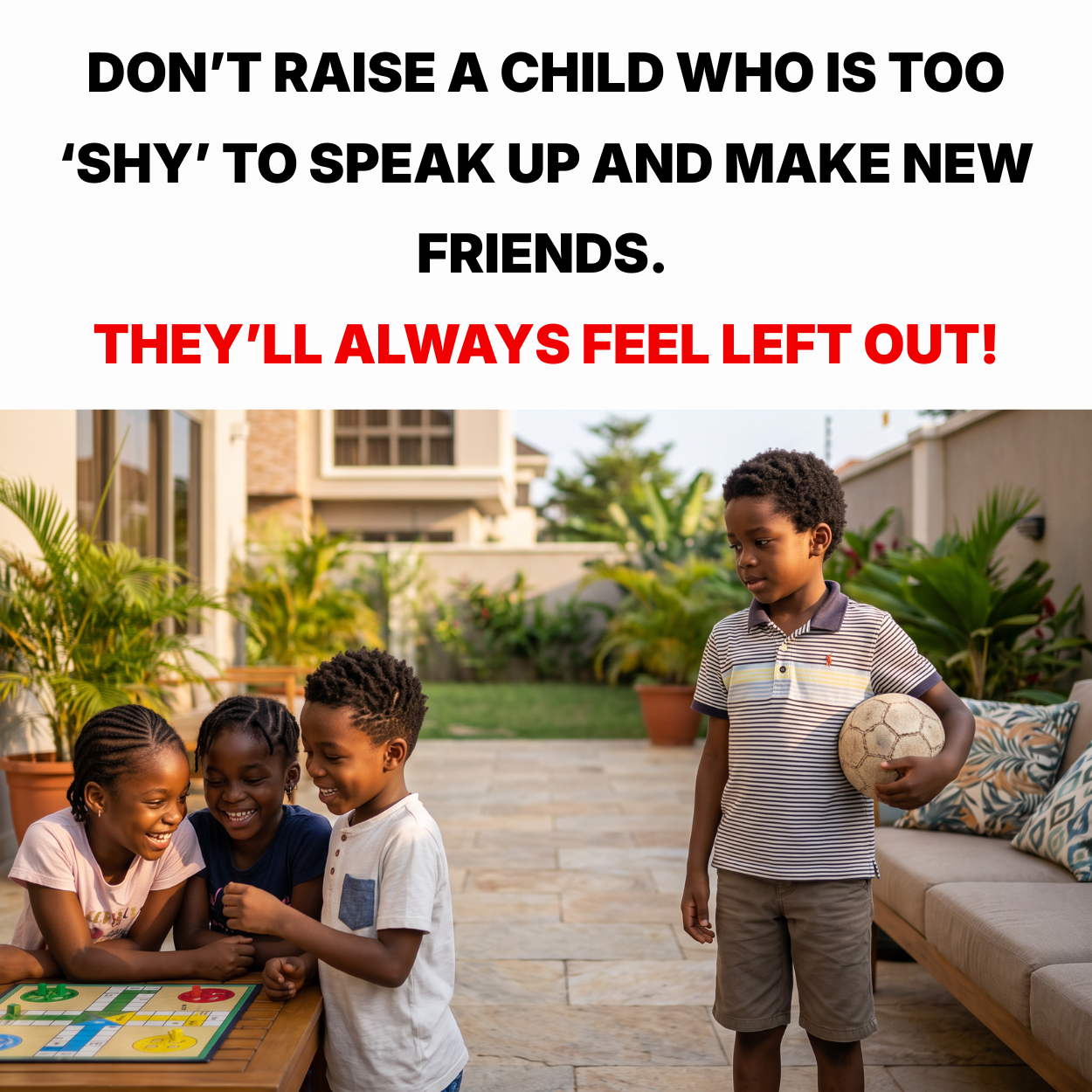 Life With Numa Facebook ad: How to Make Your Child Super Confident