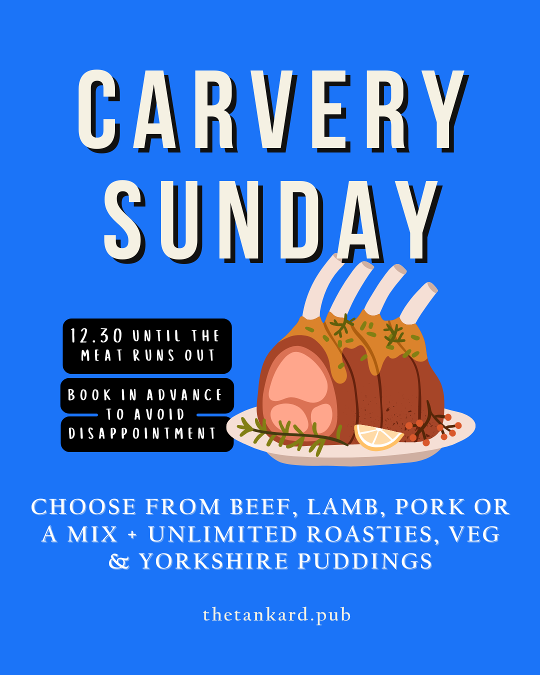 The Tankard Pub Facebook ad