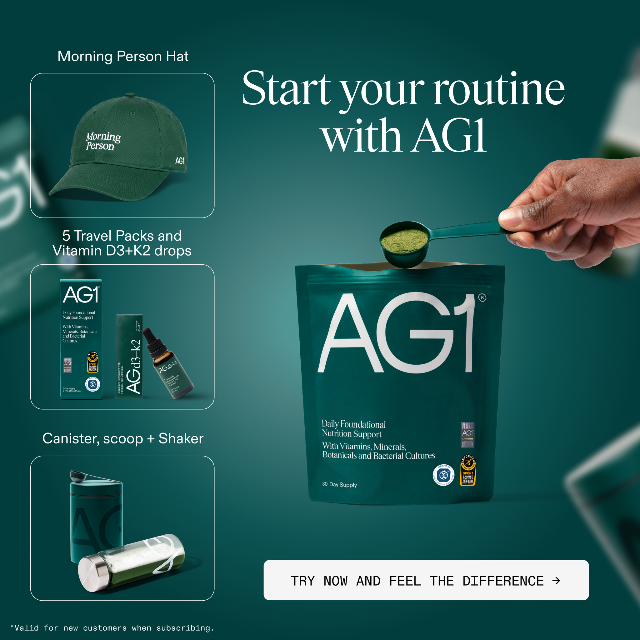 AG1 by Athletic Greens Facebook ad