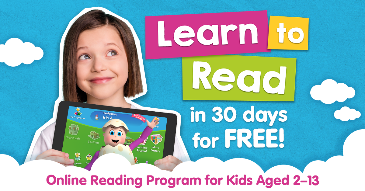 ReadingEggs.com Facebook ad