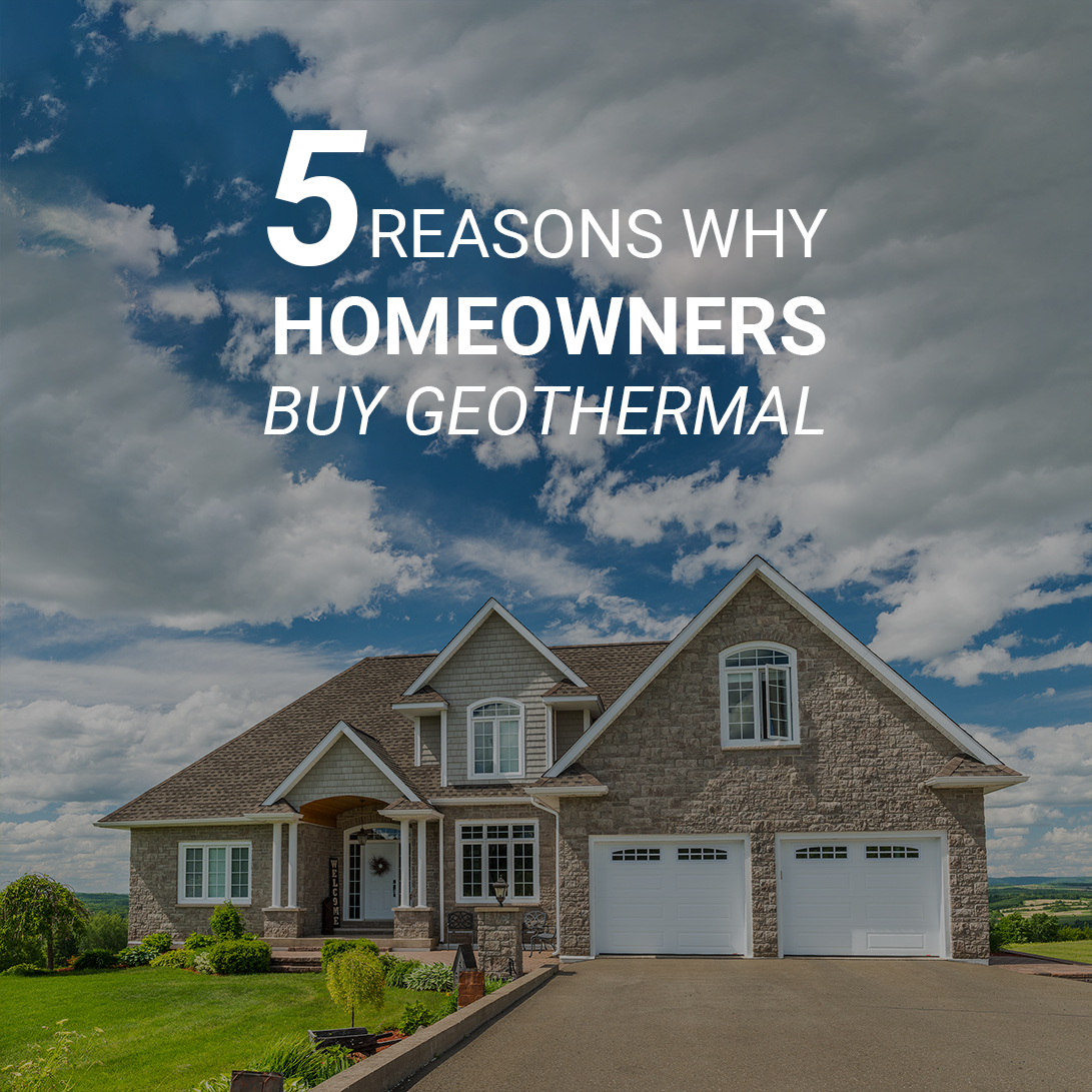 GeoComfort Geothermal Systems Facebook ad: 5 Reasons Why!