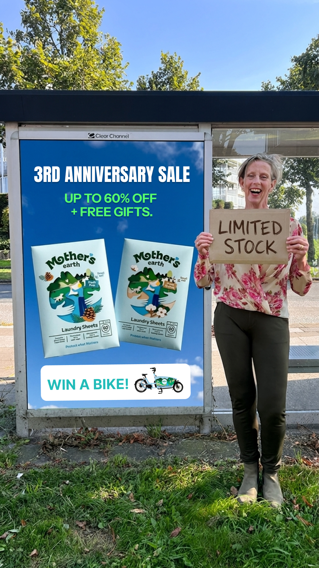 Mothers Earth Facebook ad
