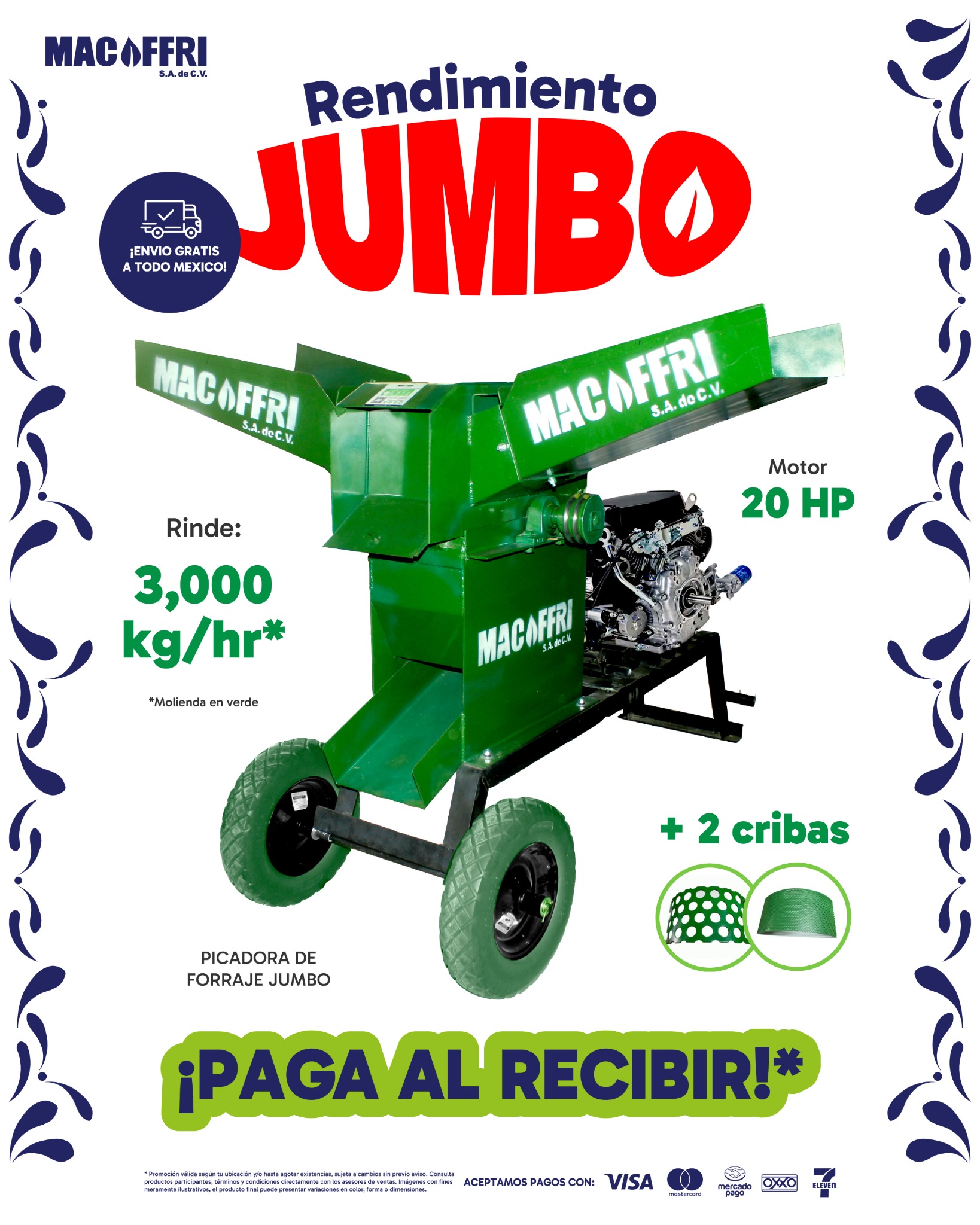 Macoffri SA De CV. Facebook ad: ¡Promo JUMBO!