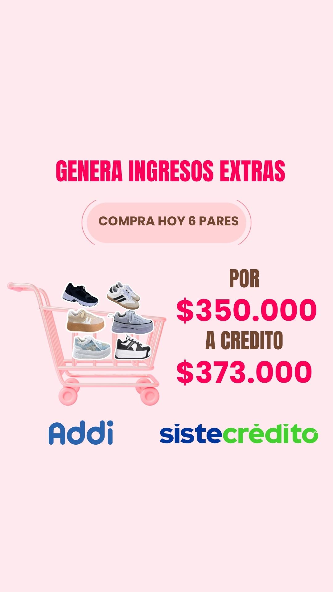 Calzadomaom Facebook ad: Quiero ser mayorista