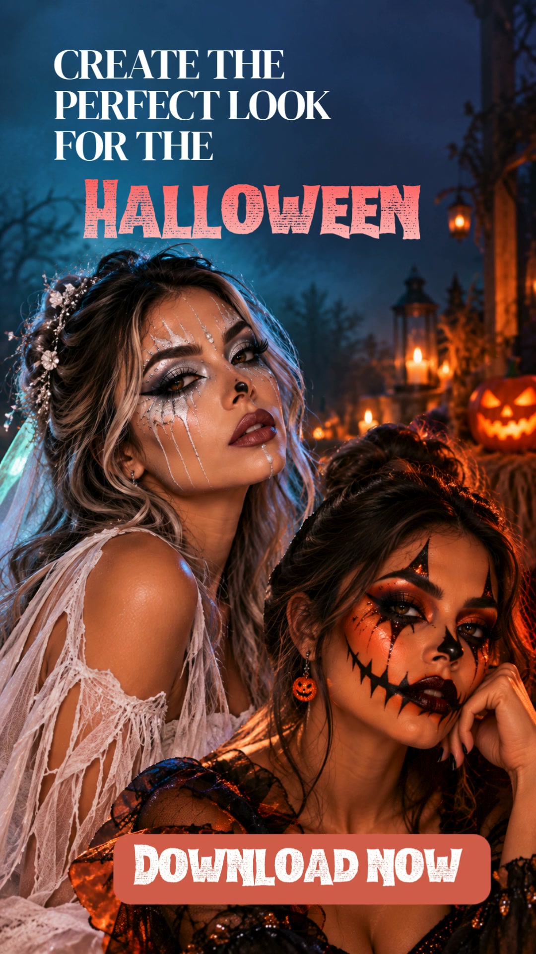 SMART TIPS Facebook ad: Transform Your Look for Halloween!