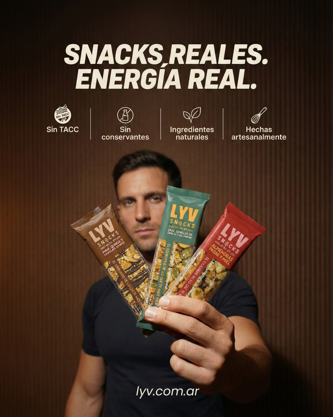 LYV Snacks Facebook ad
