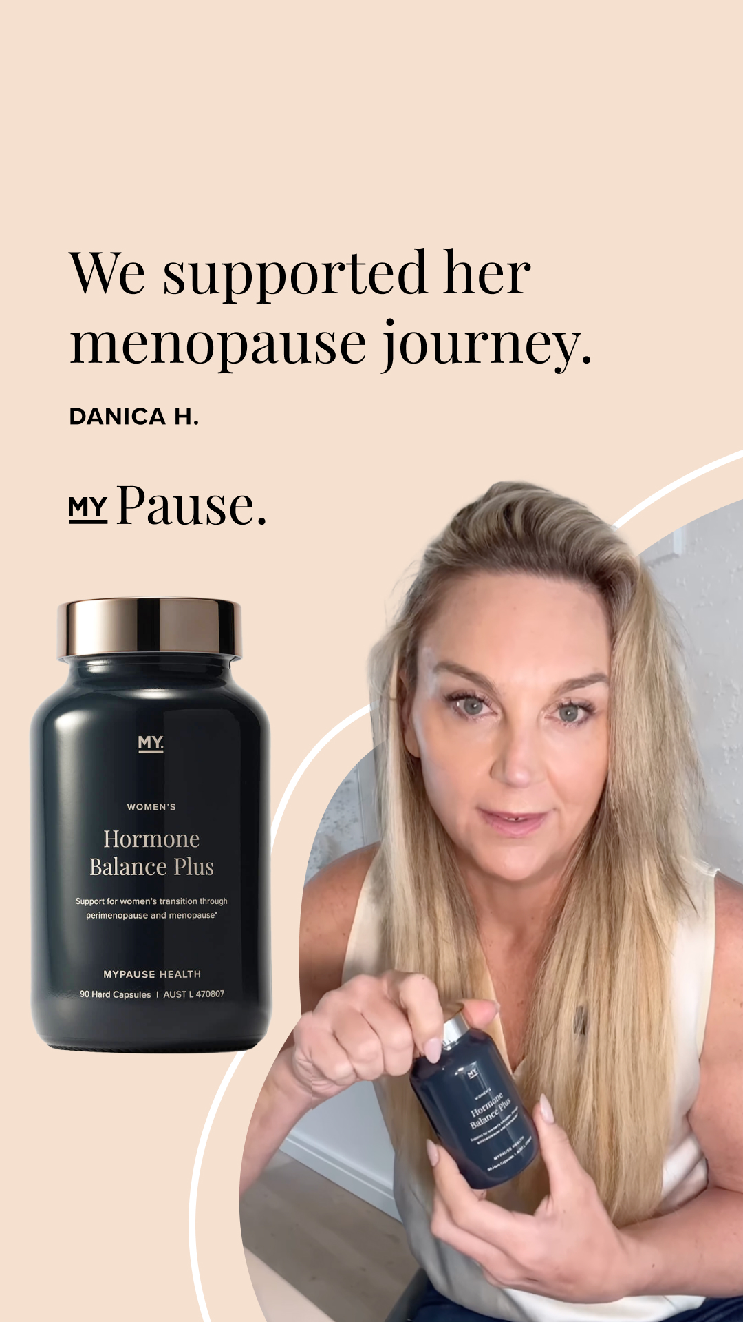 MyPause Health Facebook ad