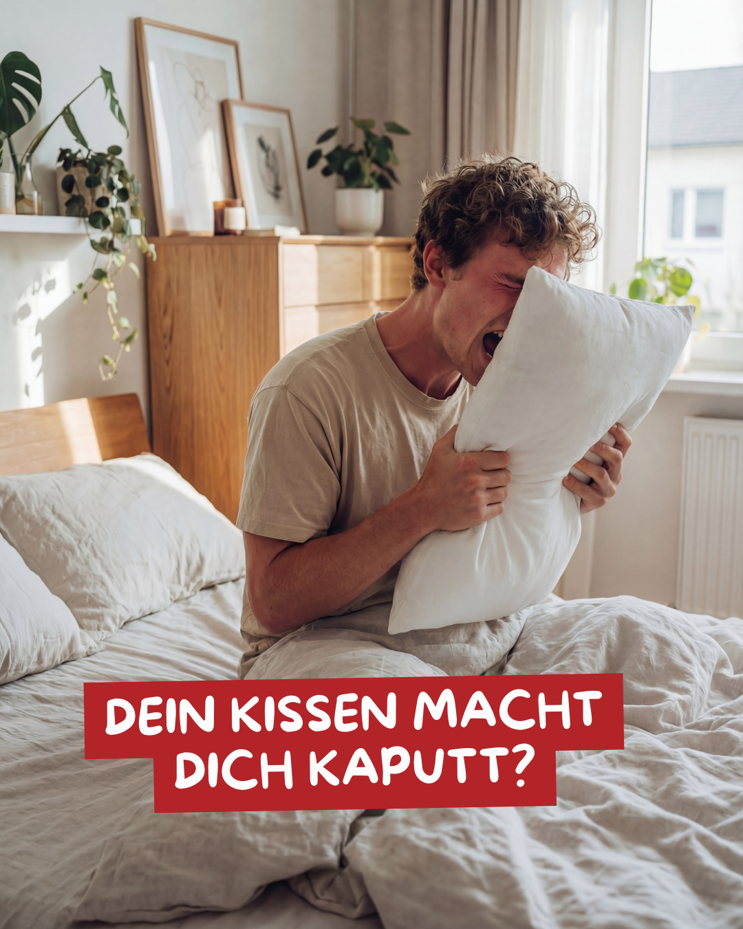 elsa Schweiz AG Facebook ad: Die Wissenschaft von erholsamem Schlaf.
