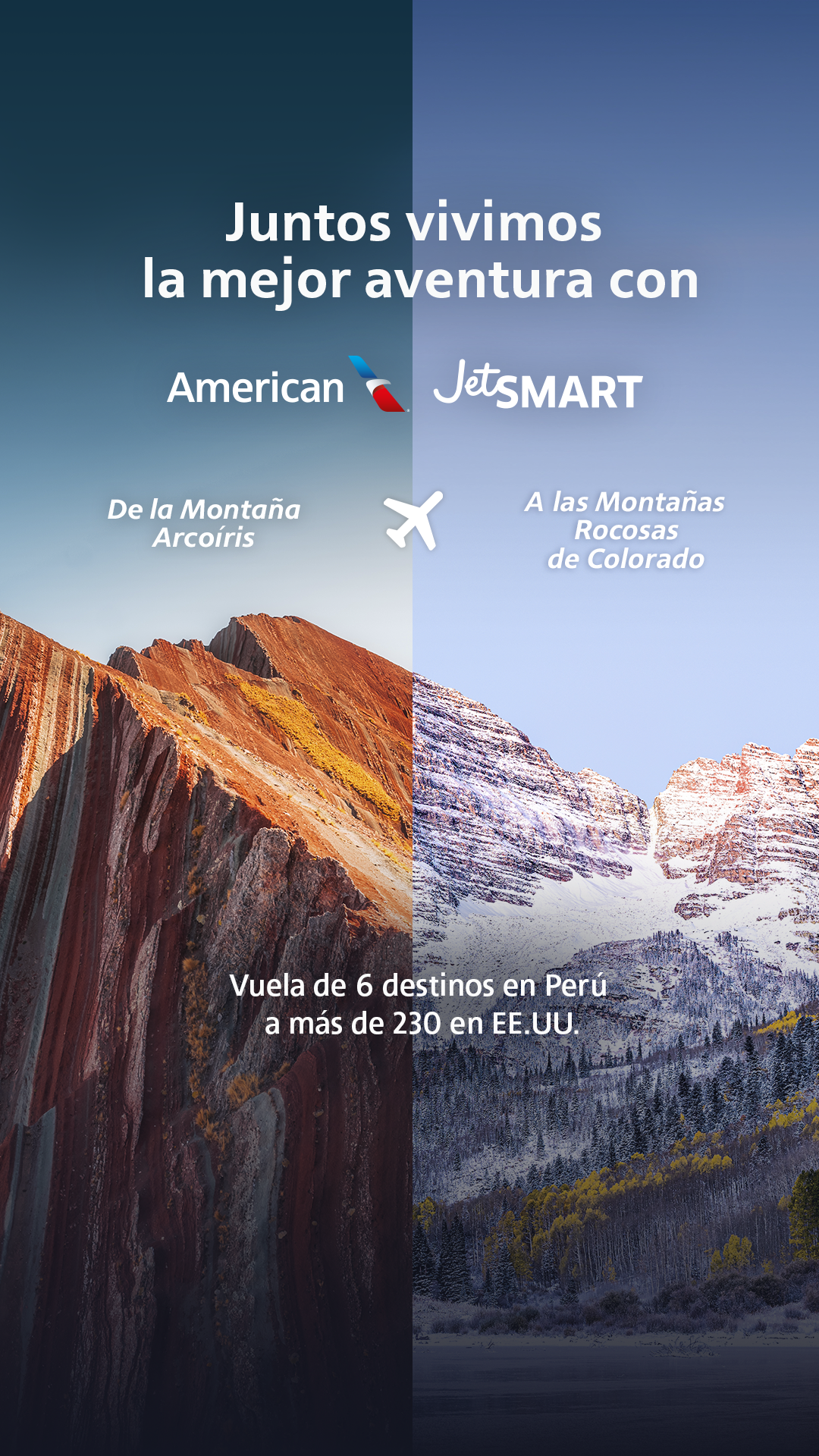 American Airlines Facebook ad