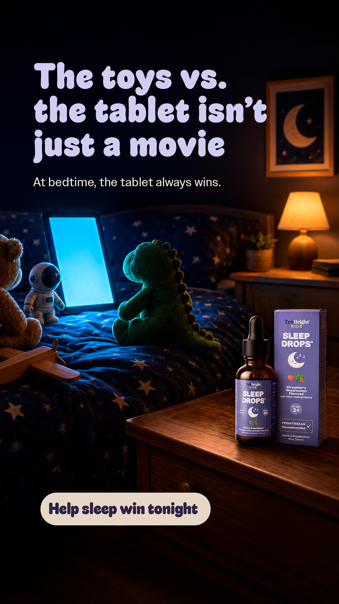 TruHeight Vitamins Facebook ad