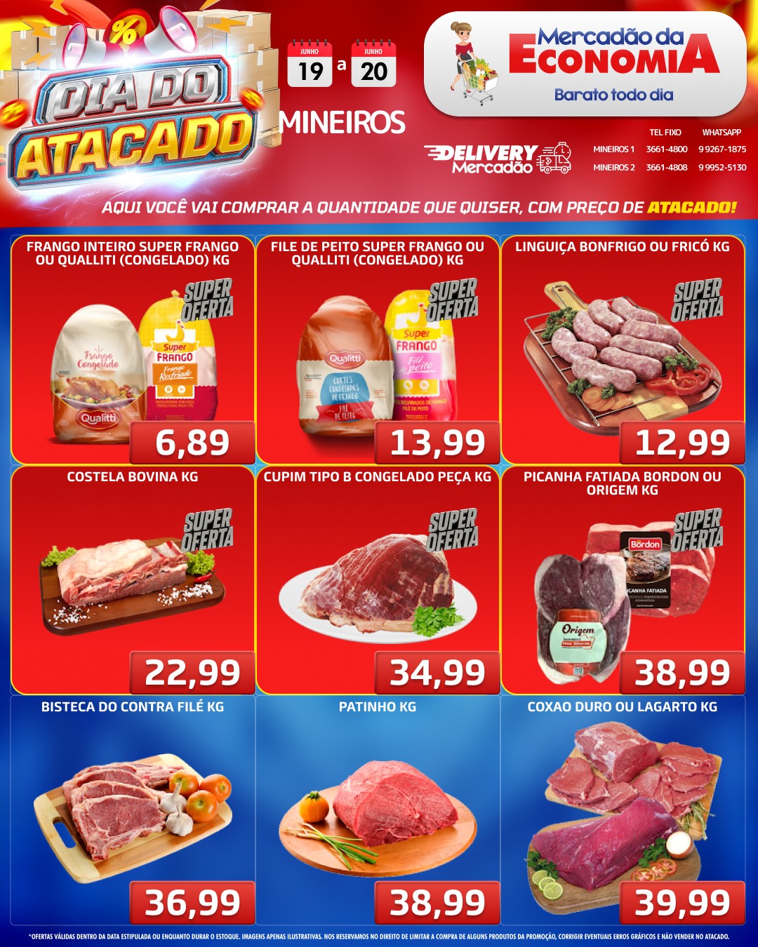 Mercadão da Economia Facebook ad: ATENÇÃO, MINEIROS!