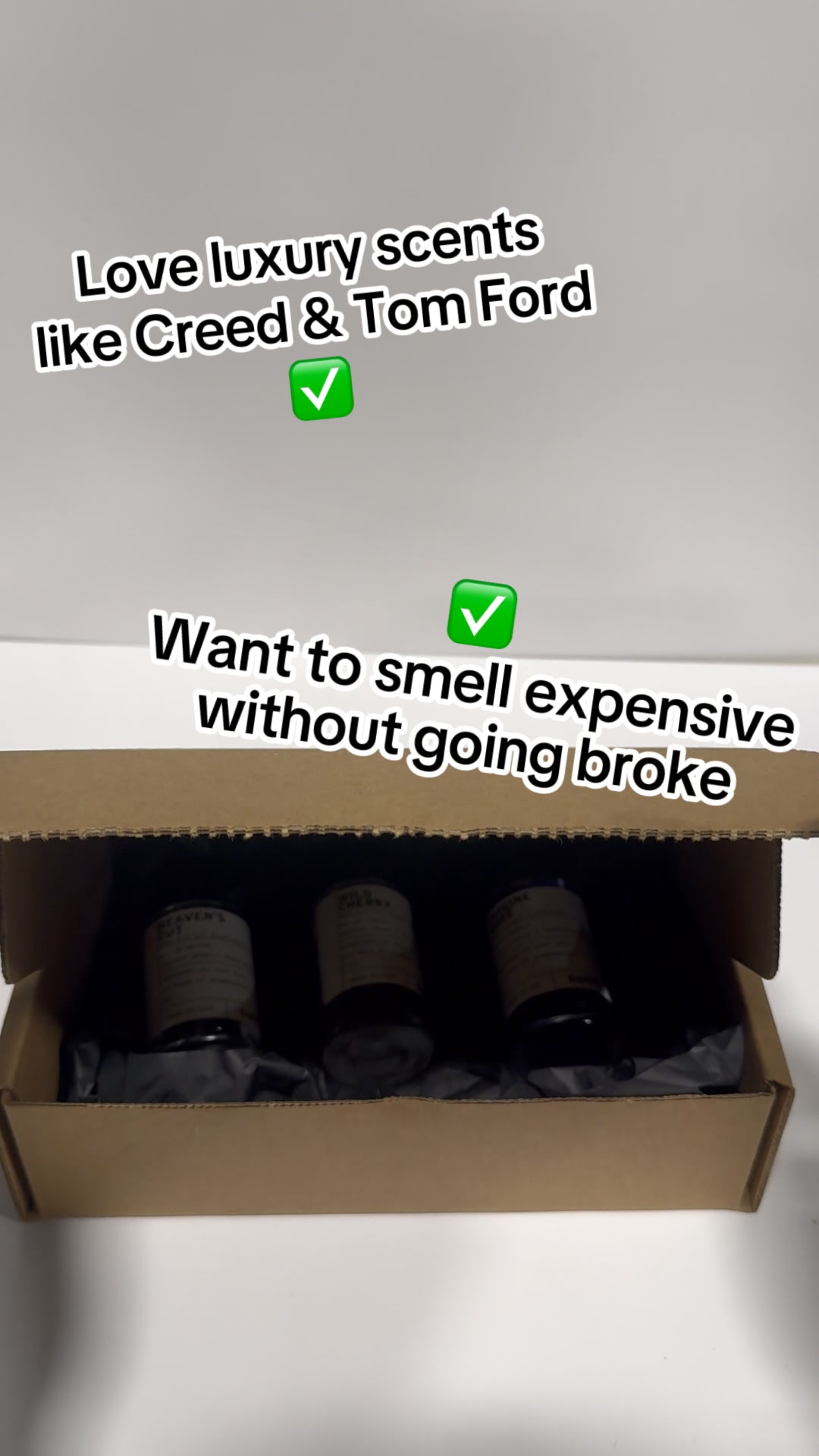 Duppe Scents Facebook ad: Designer scents, without designer prices!