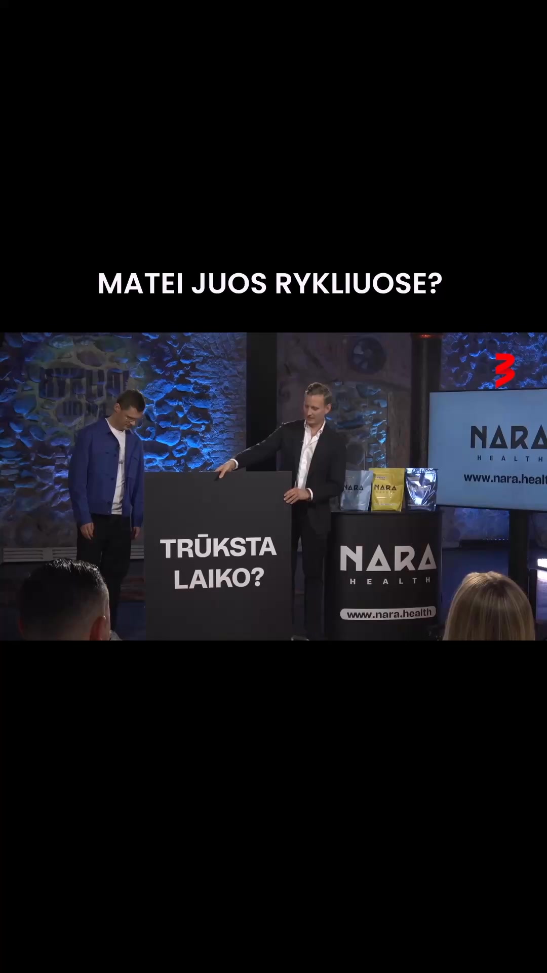 NARA.health Facebook ad: -20% su kodu: RYKLIAI