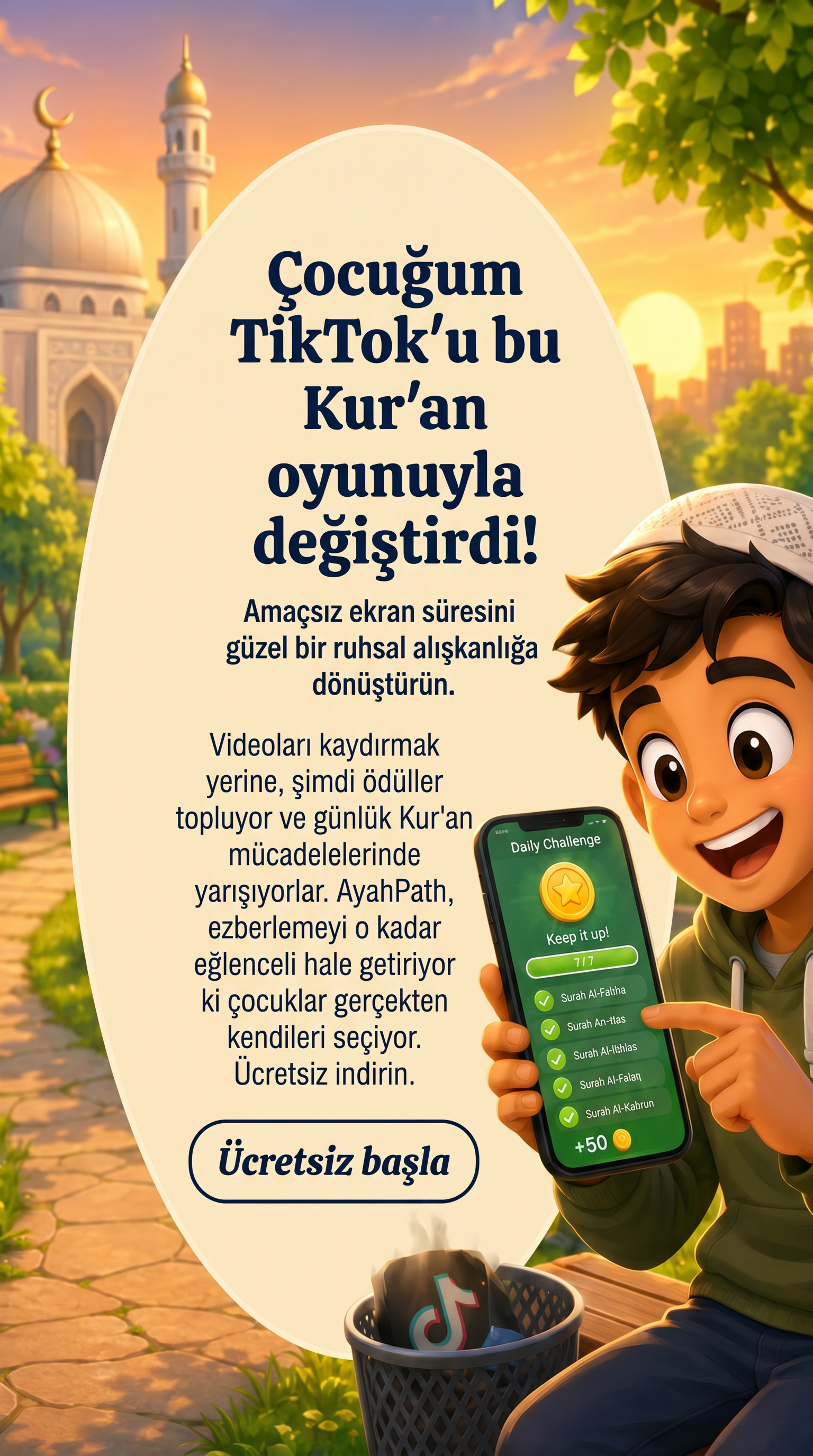 Imam Advice Daily Facebook ad