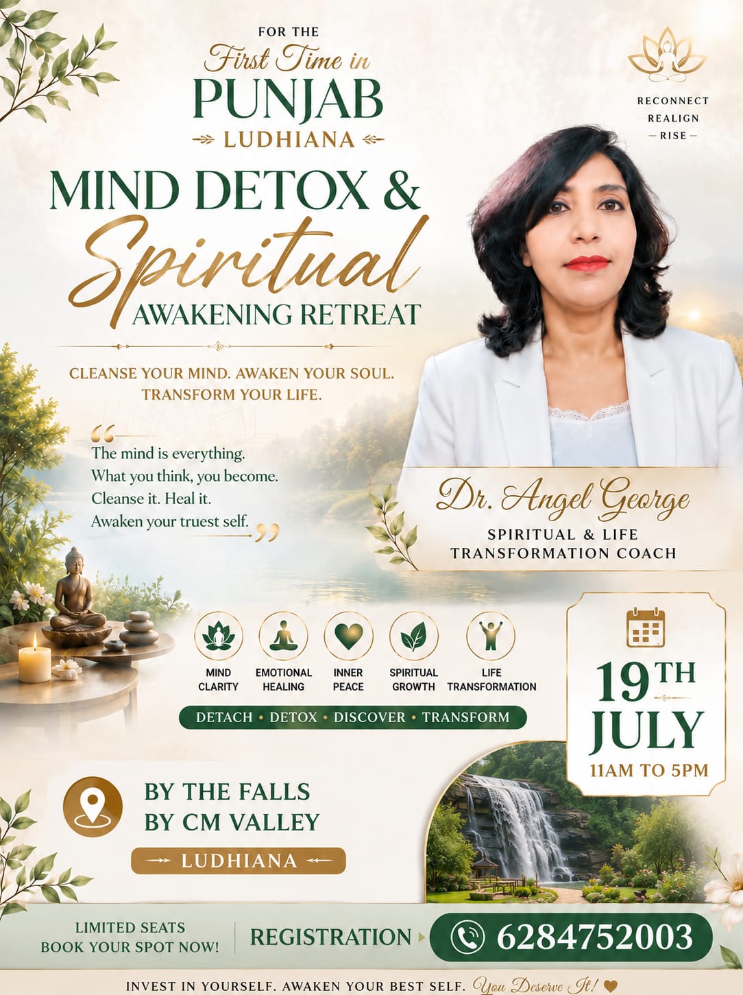 Angel healing centre Facebook ad: Chat with us