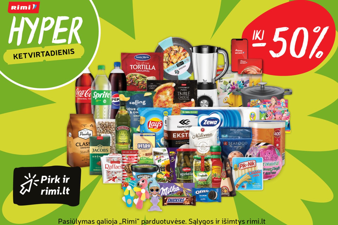 lrytas.lt Facebook ad: Joninėms ruošiasi jau dabar: ketvirtadienį Rimi, iki 50…
