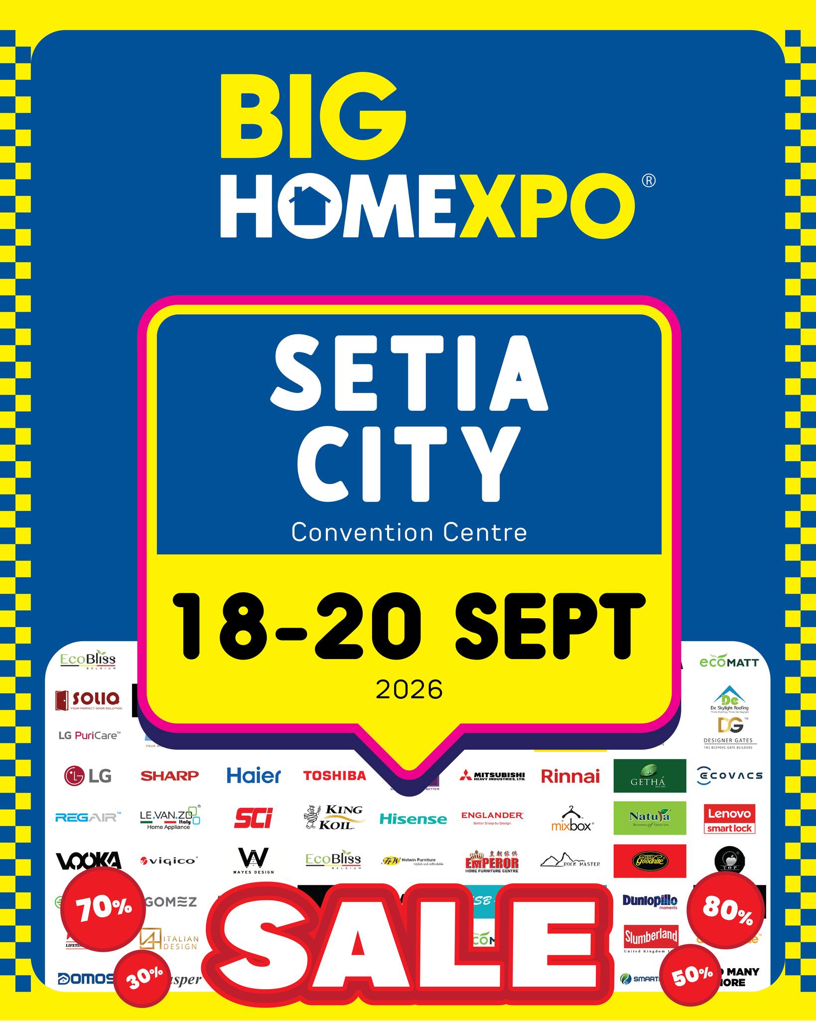 BIG HOME Expo Facebook ad: 𝗟𝗜𝗩𝗜𝗡𝗚 𝗜𝗡 𝗦𝗘𝗧𝗜𝗔 𝗔𝗟𝗔𝗠, 𝗦𝗛𝗔𝗛 𝗔𝗟𝗔𝗠…