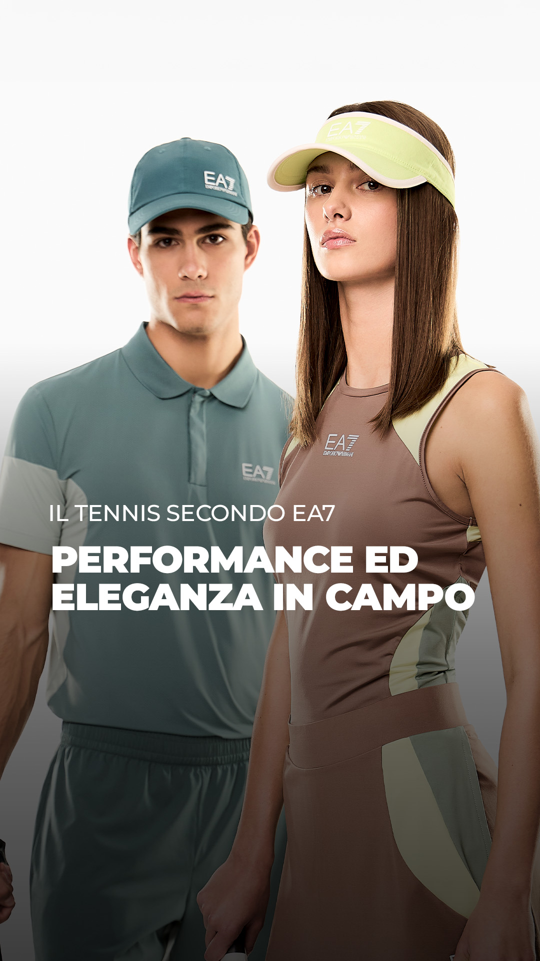 Mister Tennis Facebook ad: EA7 abbigliamento uomo