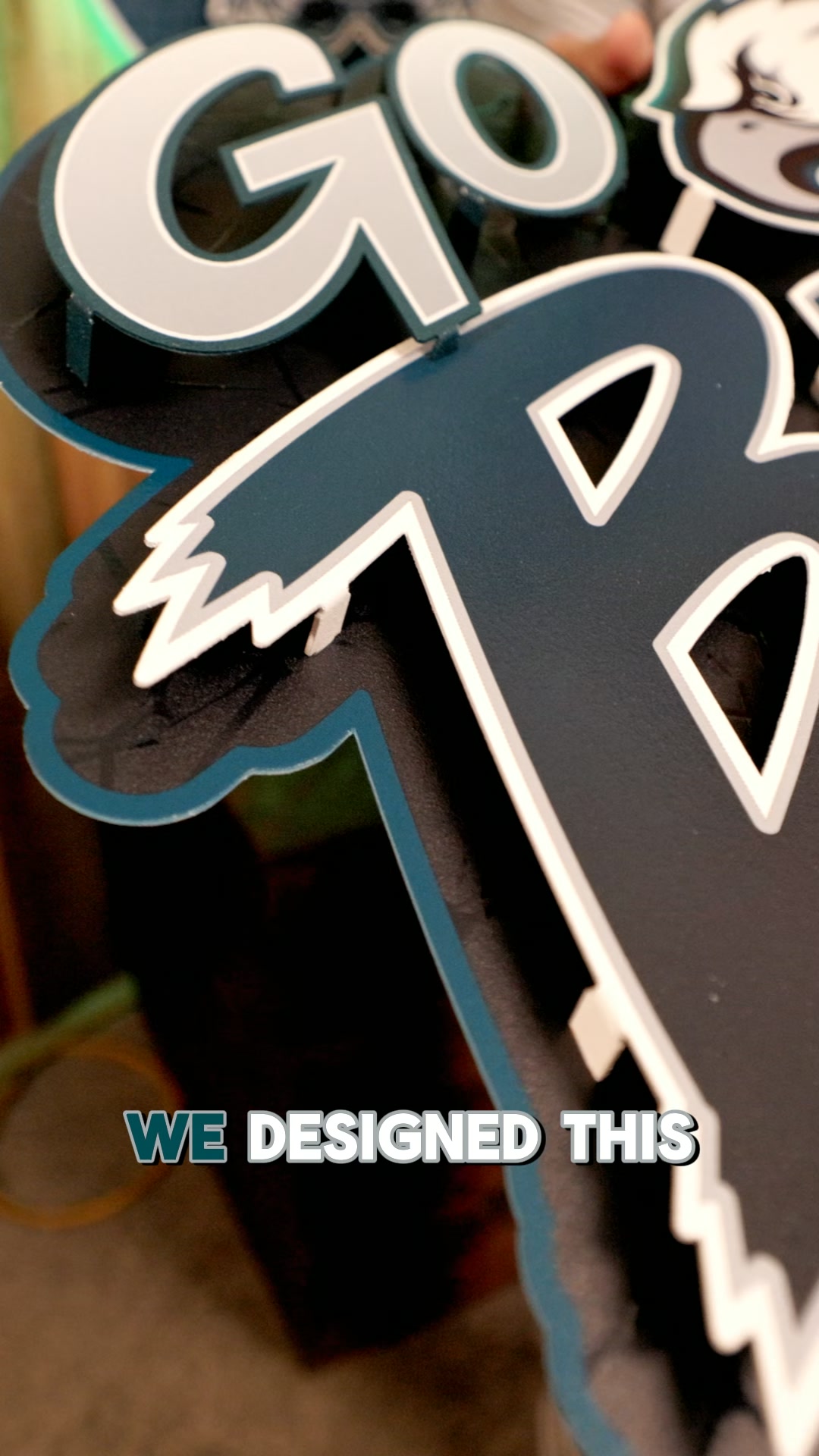 Hex Head Art Facebook ad: Built for Philly