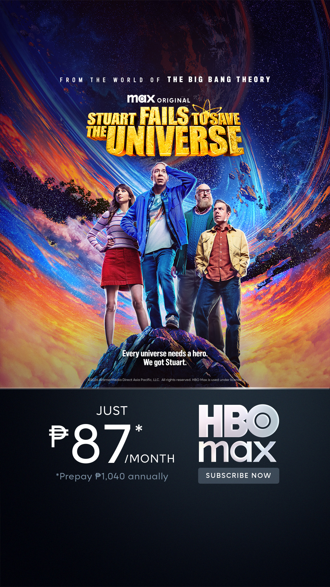 HBO Max Facebook ad