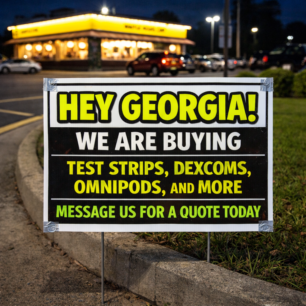 Jacksonville Diabetic Supplies for Cash Facebook ad: Sell Your Diabetic Supplies Today!