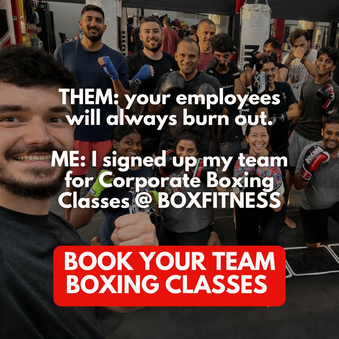 BOXFITNESS Facebook ad: #1 Workplace Wellness Program To Increase Productivity