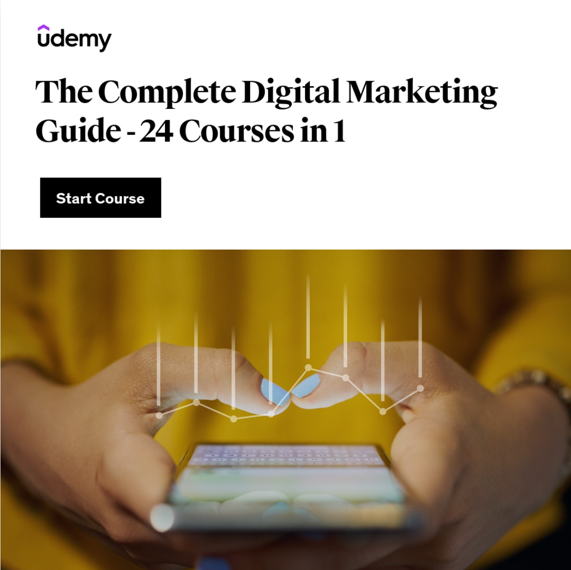 Udemy Facebook ad
