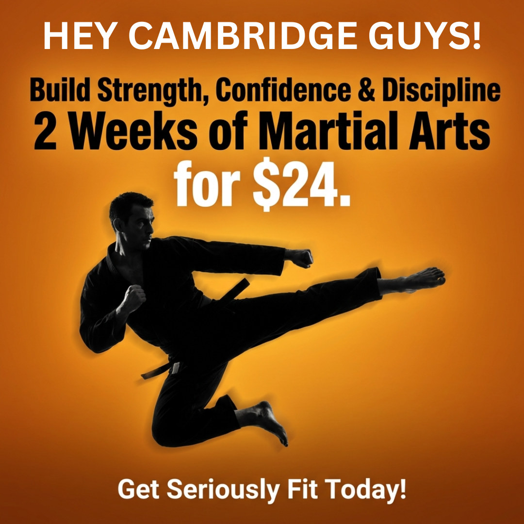 Boundless Martial Arts Facebook ad: Get Seriously Fit + Mentally Tough (Only $24)