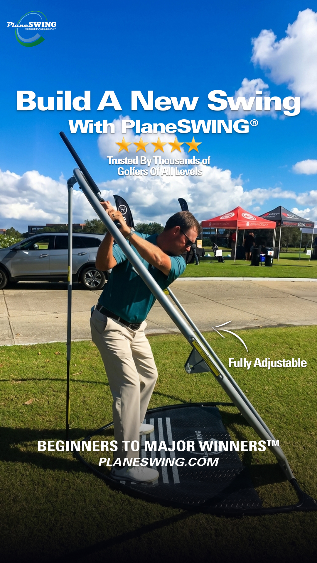 Plane Swing Golf Swing Trainer Facebook ad