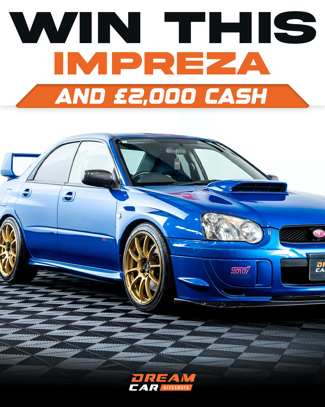 Dream Car Giveaways Facebook ad