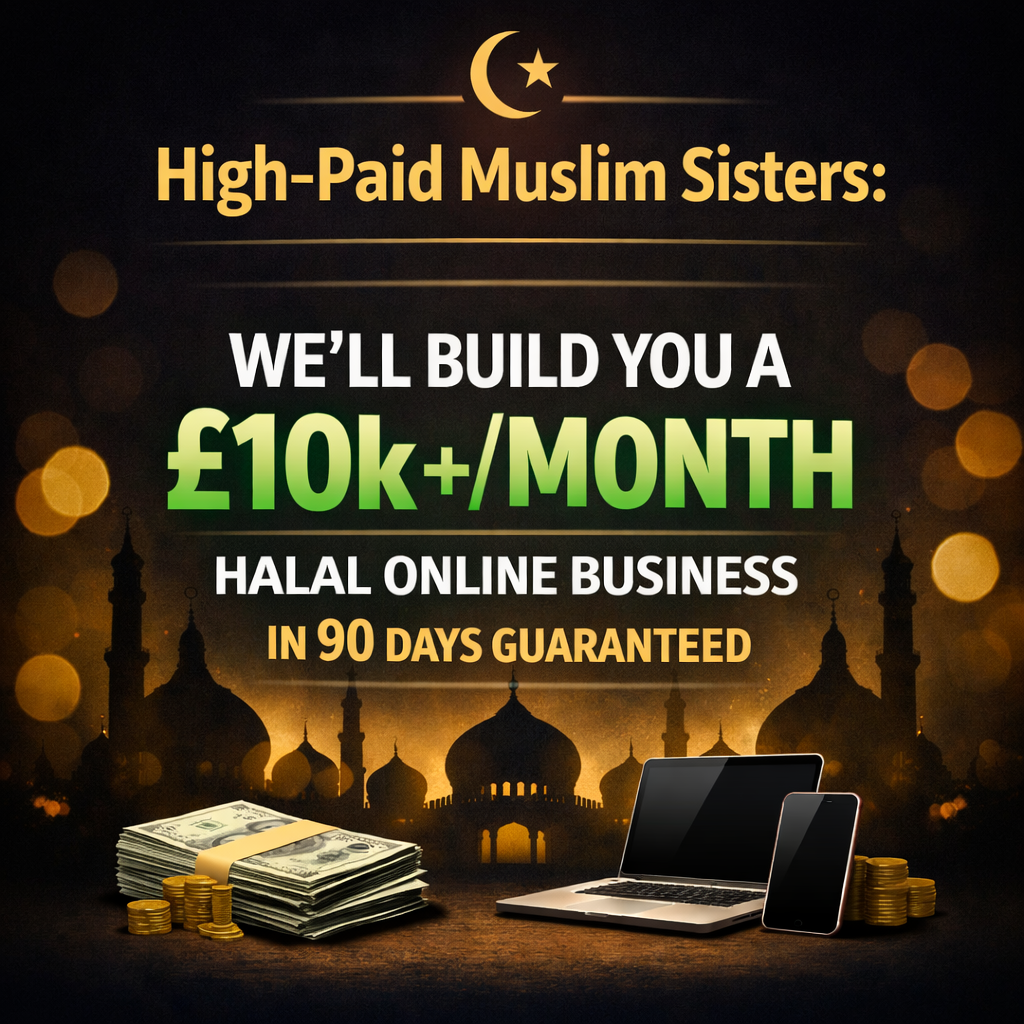 Seara Consulting Facebook ad: How To Build a 6-Figure Halal Business