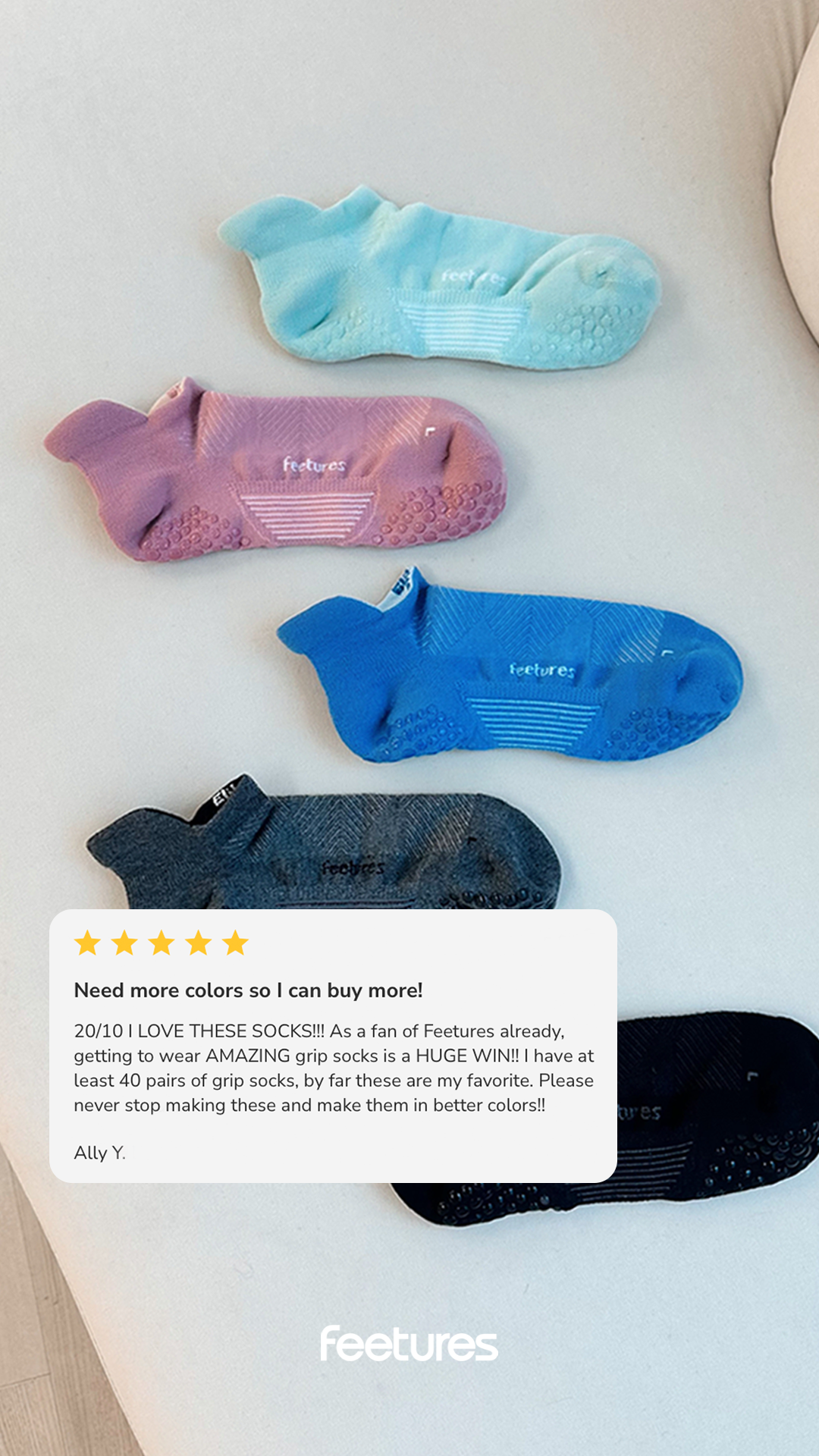 Feetures Facebook ad
