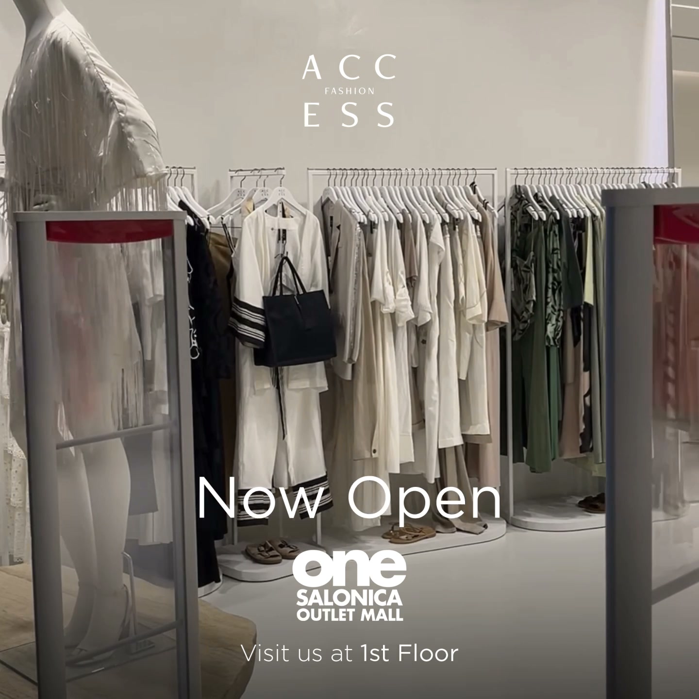 Access Fashion Facebook ad: ACCESS Fashion | One Salonica Outlet Mall