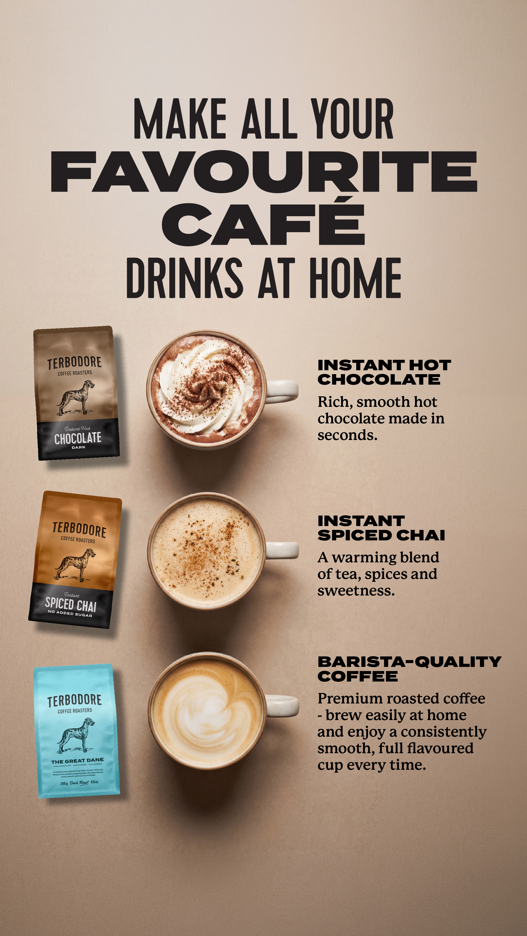 Terbodore Coffee Roasters Facebook ad