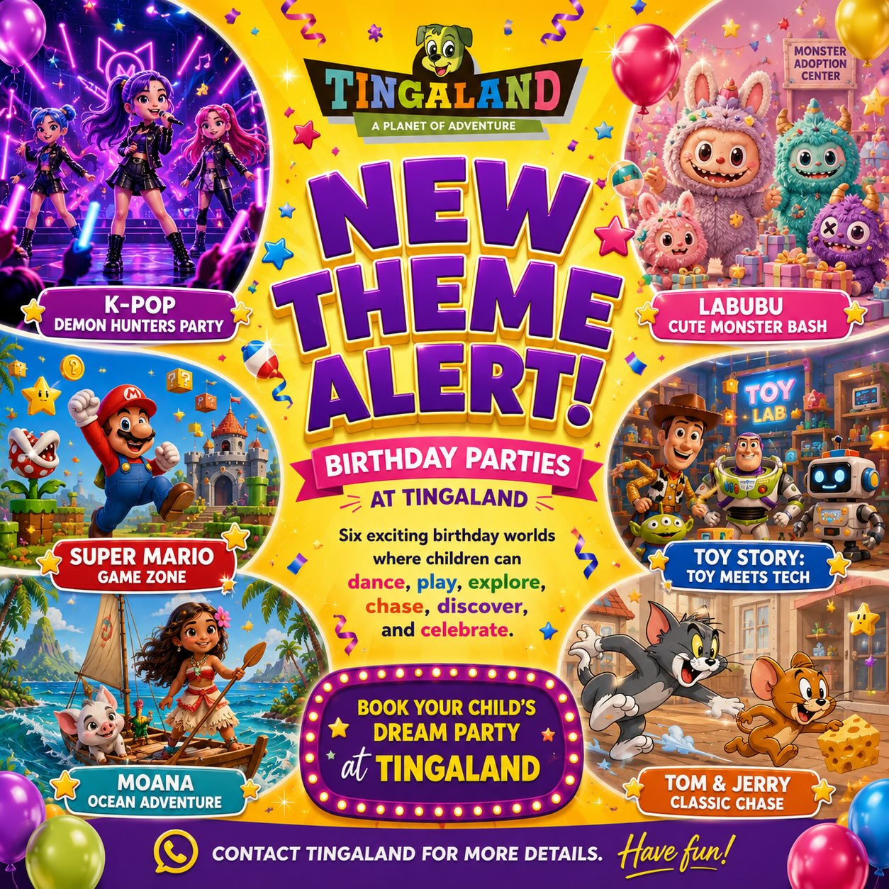 Tingaland Facebook ad