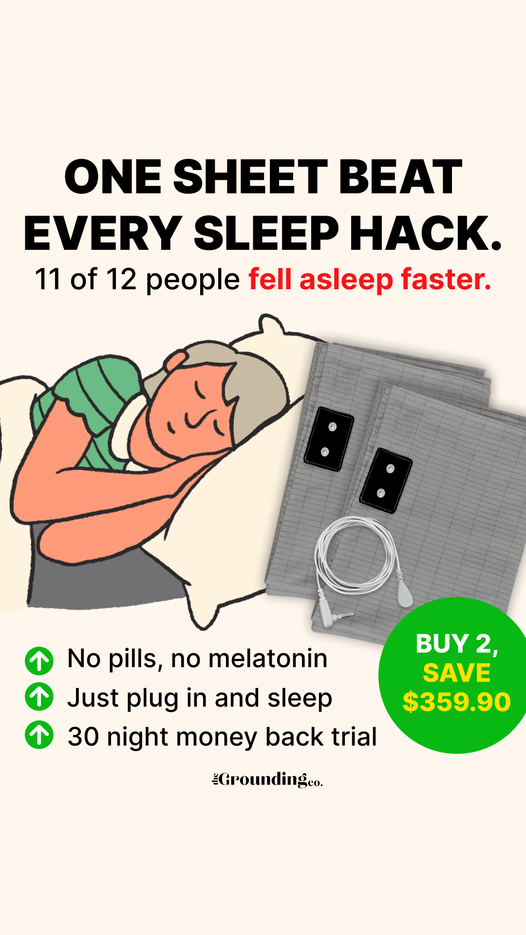 The Grounding Co Facebook ad