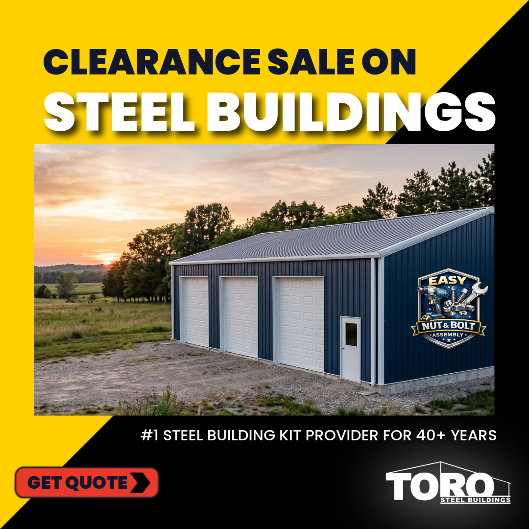 Toro Steel Buildings Facebook ad
