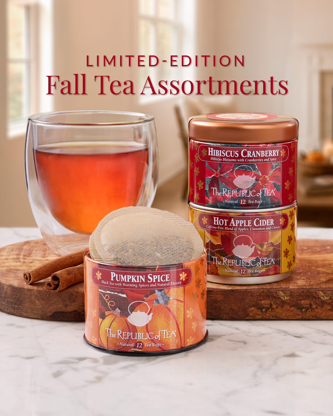 The Republic of Tea Facebook ad