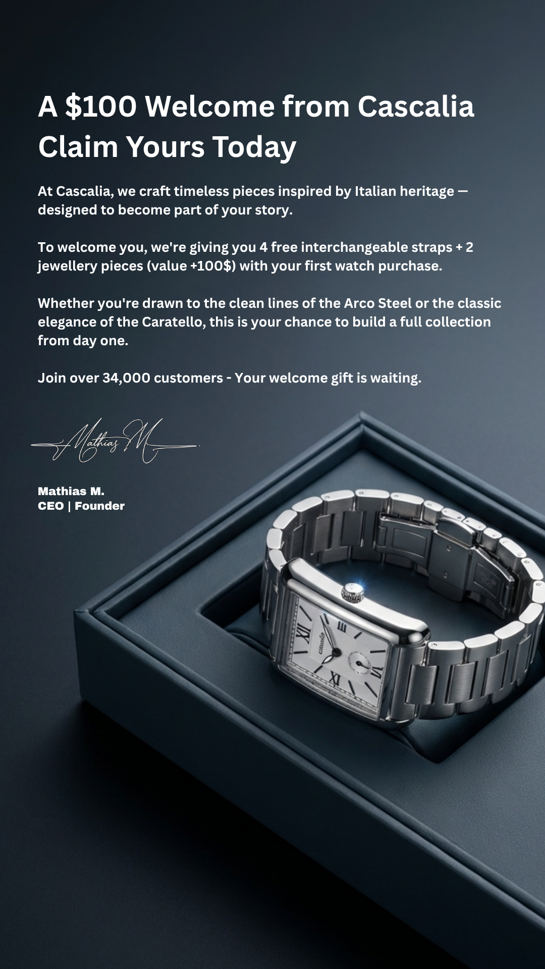 Cascalia Facebook ad