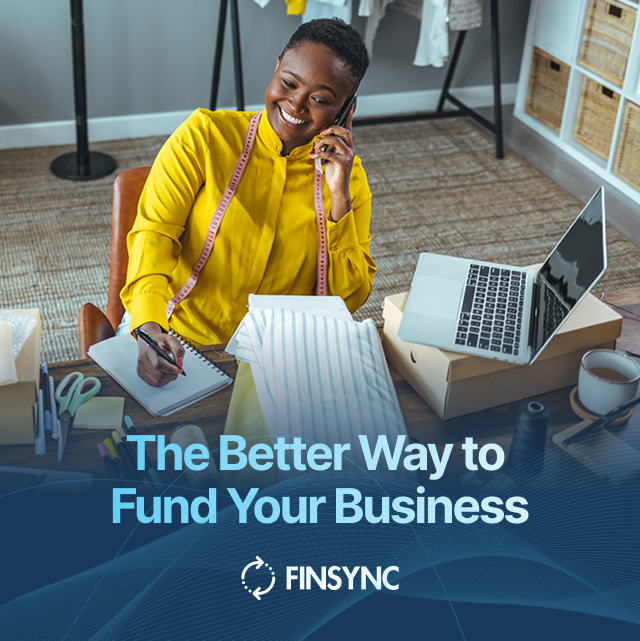FINSYNC Facebook ad: The Better Way to Fund Your Business