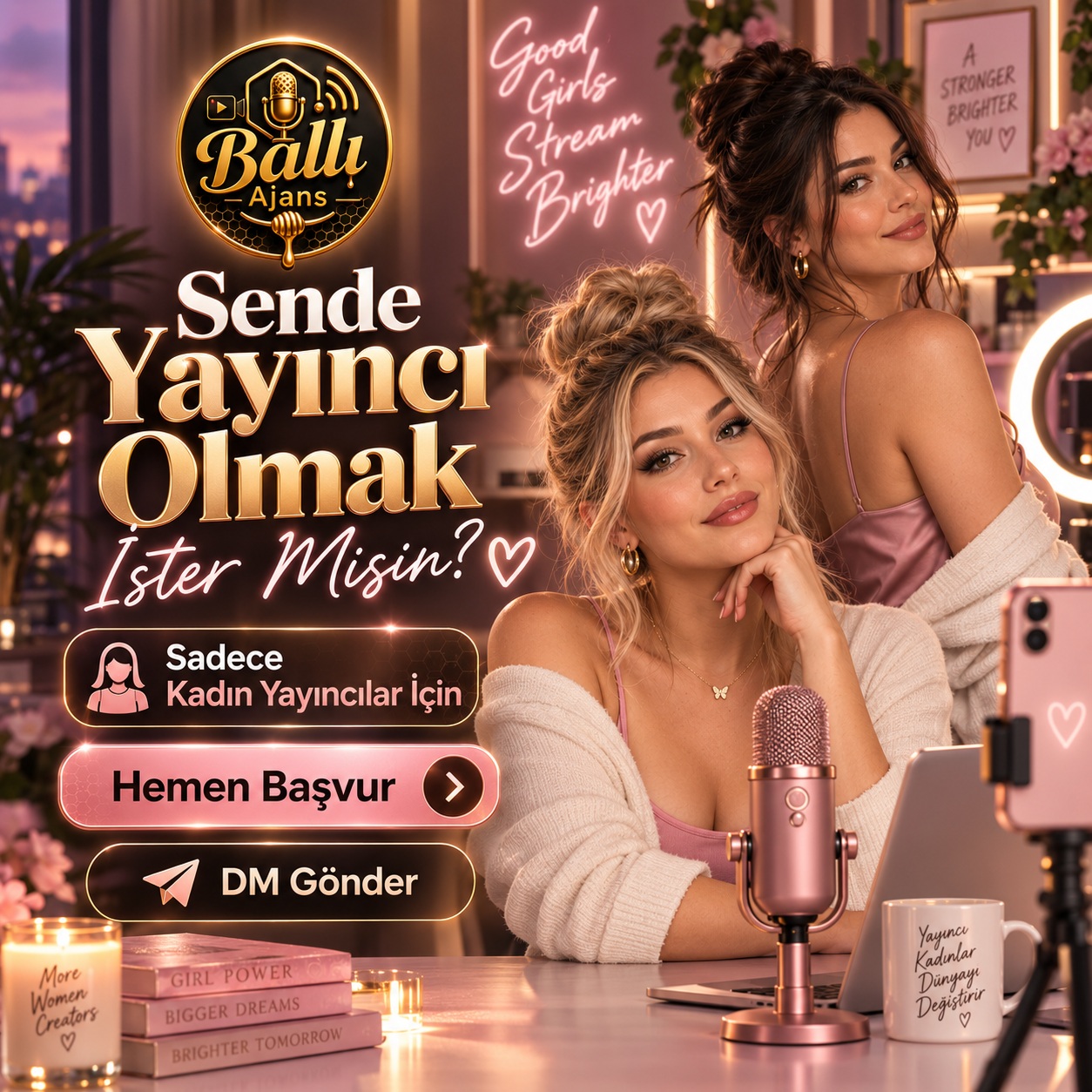 balliajans Facebook ad: Sende yayıncı olmak mı istiyorsun?