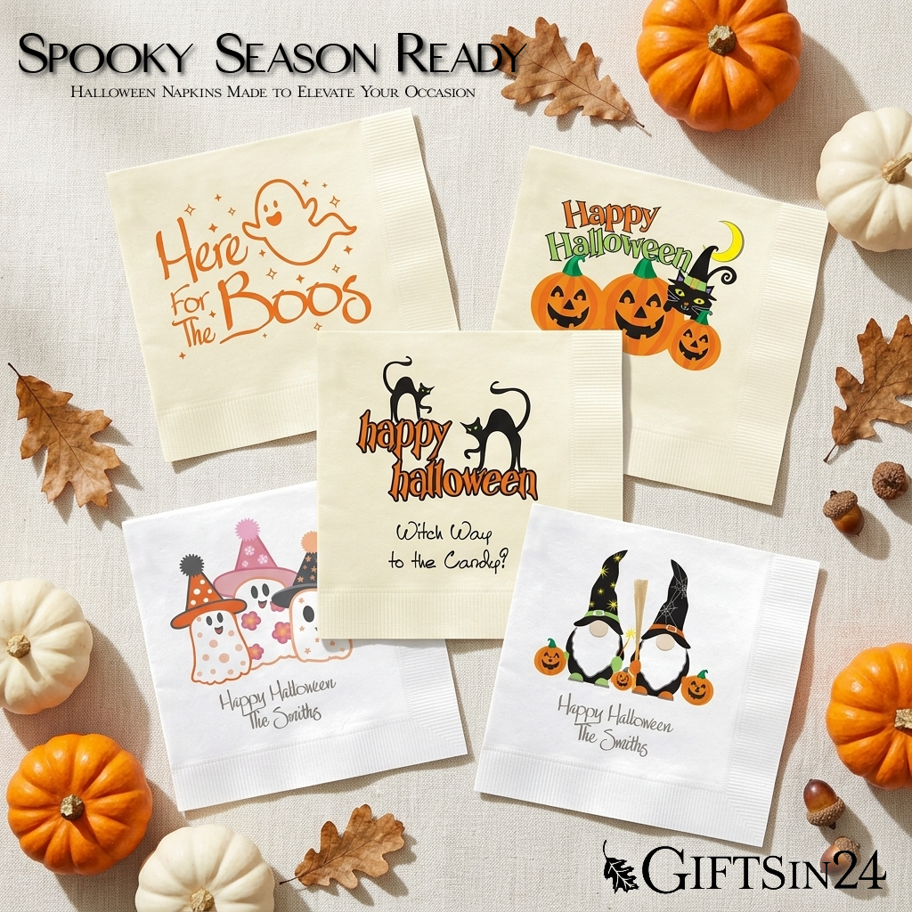 Gifts in 24 - Personalized Stationery and Custom Printed Gifts Facebook ad: Bewitching Party Details