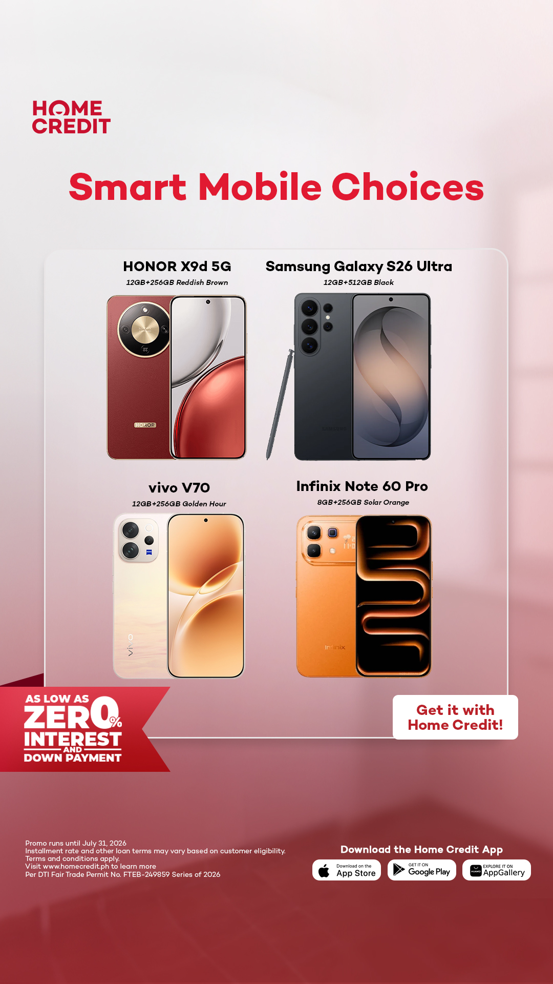 Home Credit PH Facebook ad