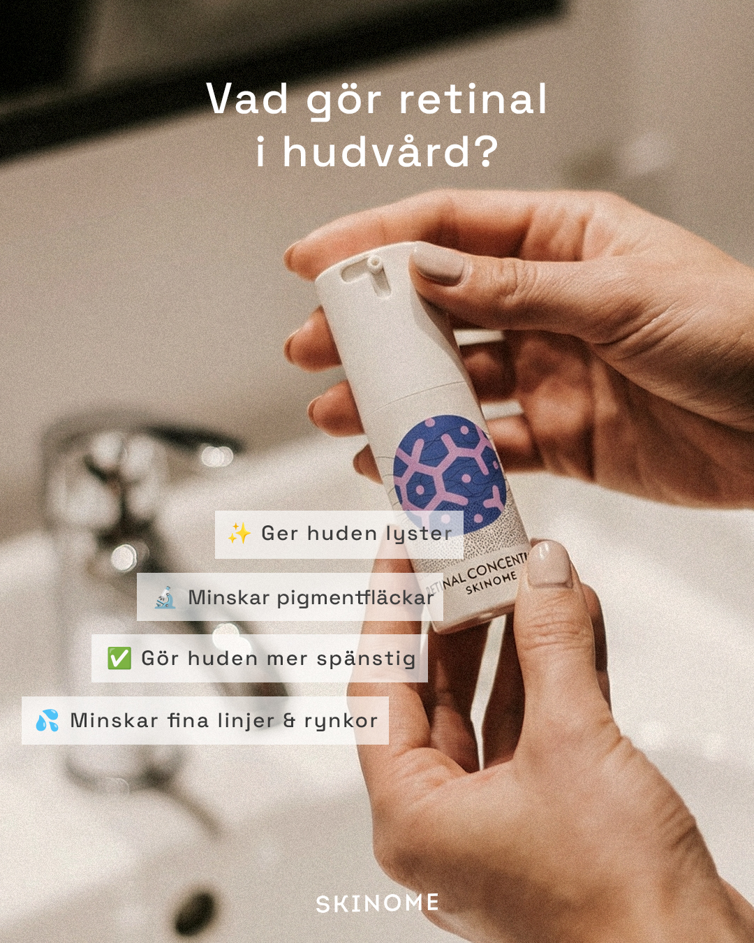 Skinome Facebook ad