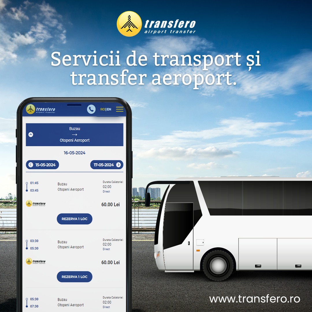 Transfero Facebook ad: Vino pe Transfero.ro
