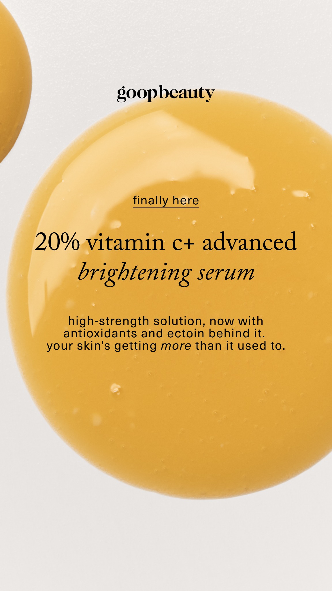 goop Facebook ad
