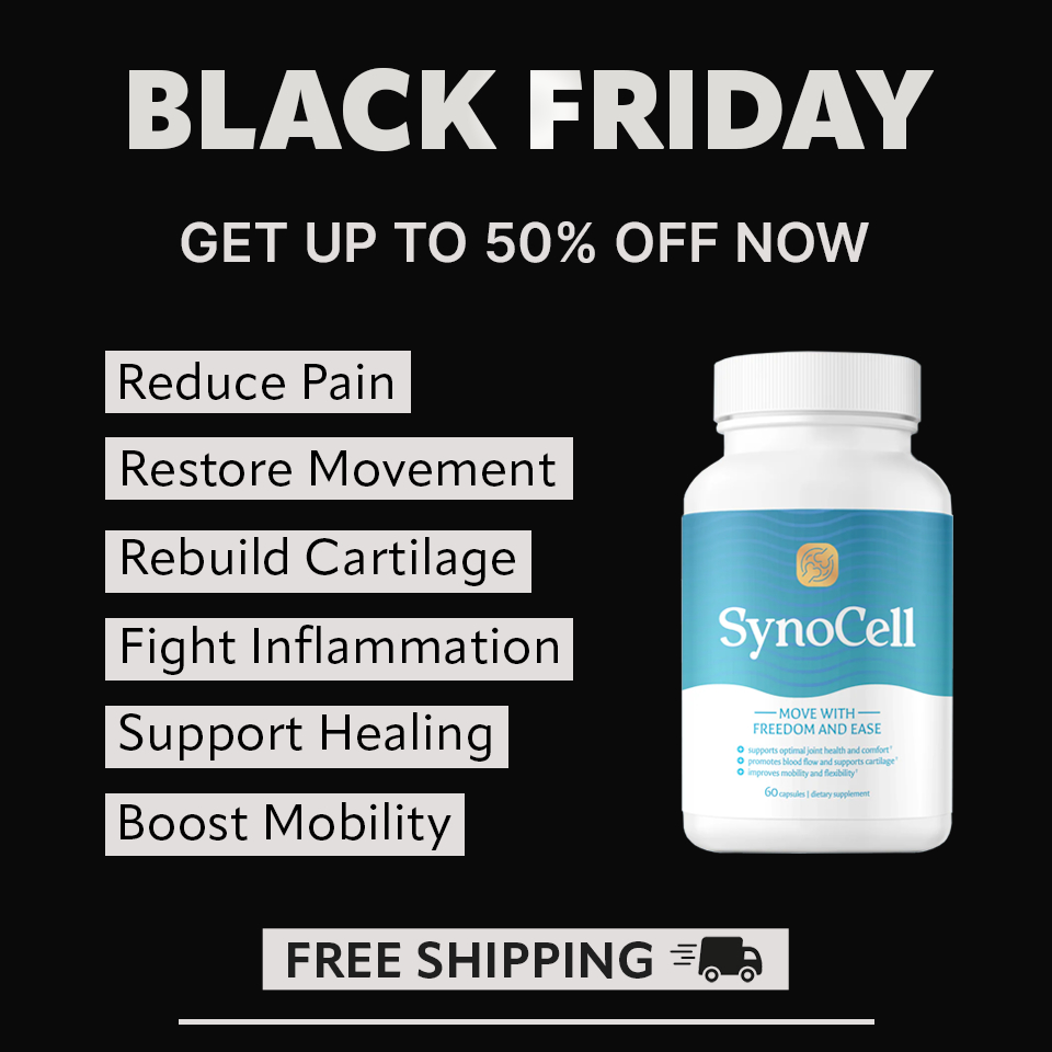 Synocell Facebook ad: It’s Like Jiffy Lube For Aching Joints.